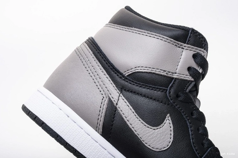 Air  Retro Jordan Black Gray Shadow High 1 555088-013 OG 0211